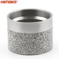 Hengko de alta qualidade 0,5 ~ 90 micrôngios sinterizados porosa ventilação à prova de poeira filtros de metal para filtração de matéria-prima